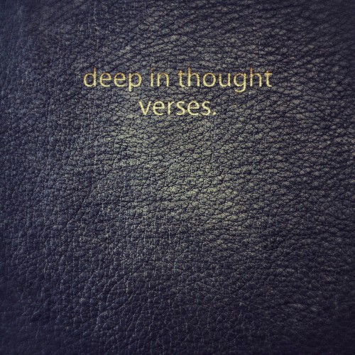 Deep in Thought - Verses (2013)