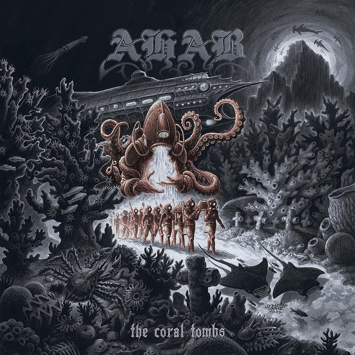 Ahab - The Coral Tombs (2023)