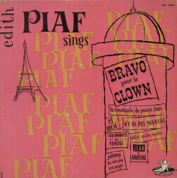 Édith Piaf - Sings Bravo pour le Clown (1954)