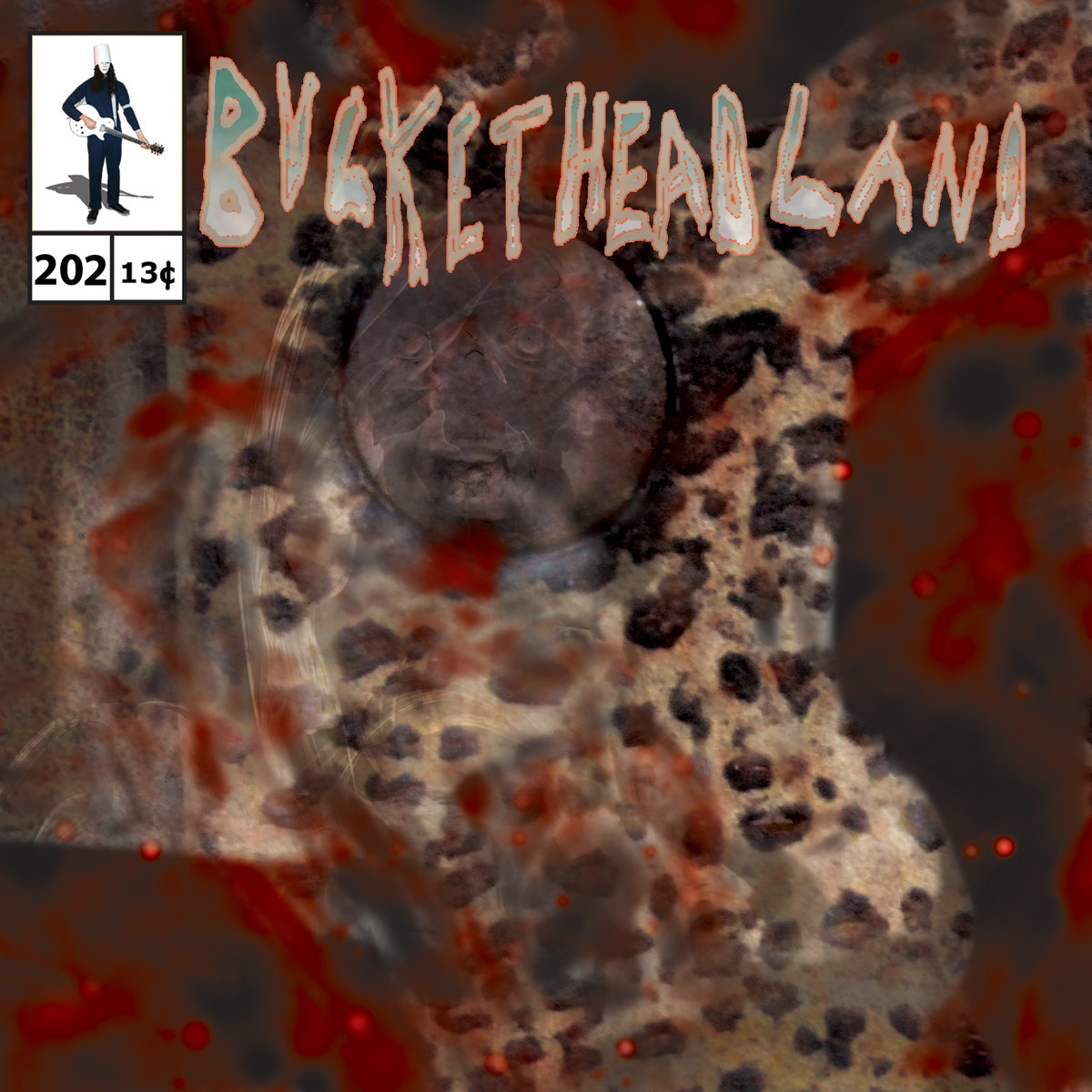 Buckethead - Pike 202: 5 Days Til Halloween: Scrapbook Front (2015)