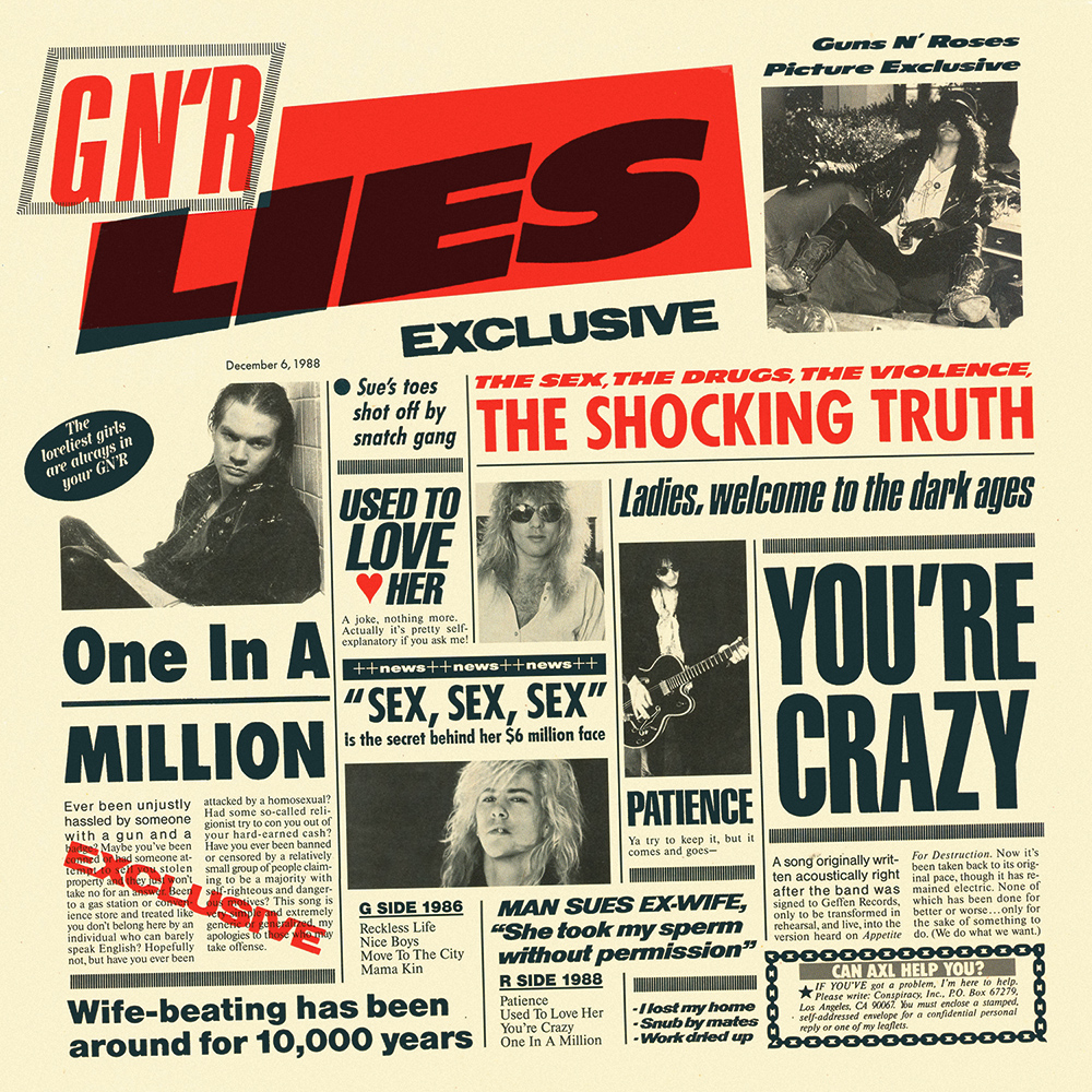 Guns N' Roses - G N' R Lies (1988)