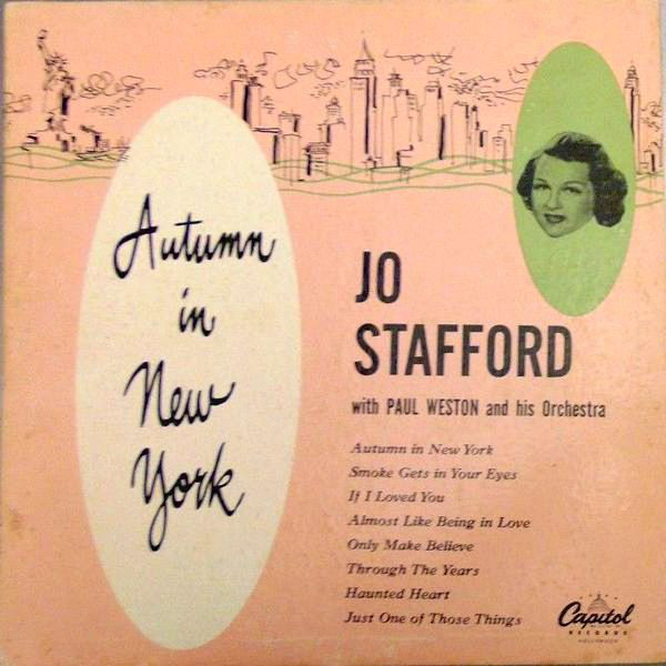 Jo Stafford - Autumn In New York (1950)