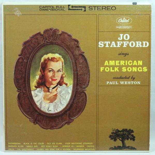 Jo Stafford - Jo Stafford Sings American Folk Songs (1948)