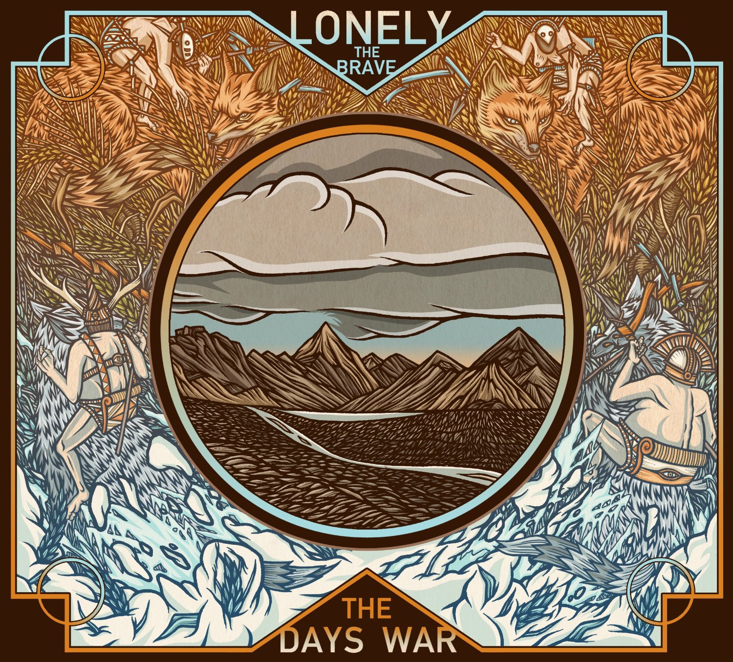 Lonely The Brave - The Days War (2014)