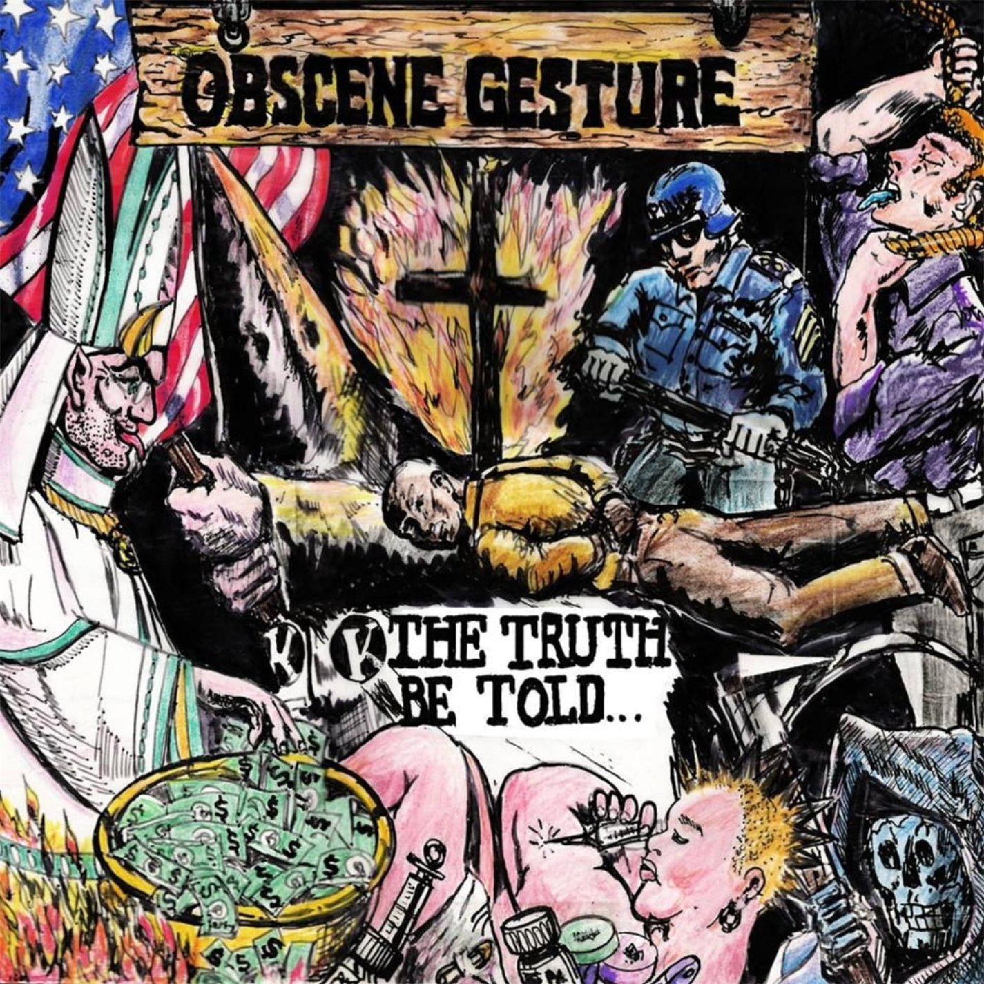 Obscene Gesture - The Truth Be Told (2014)