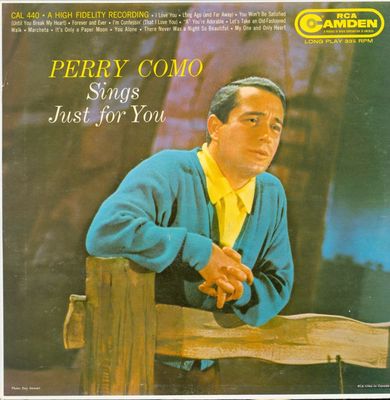 Perry Como - Sings Just For You (1958)