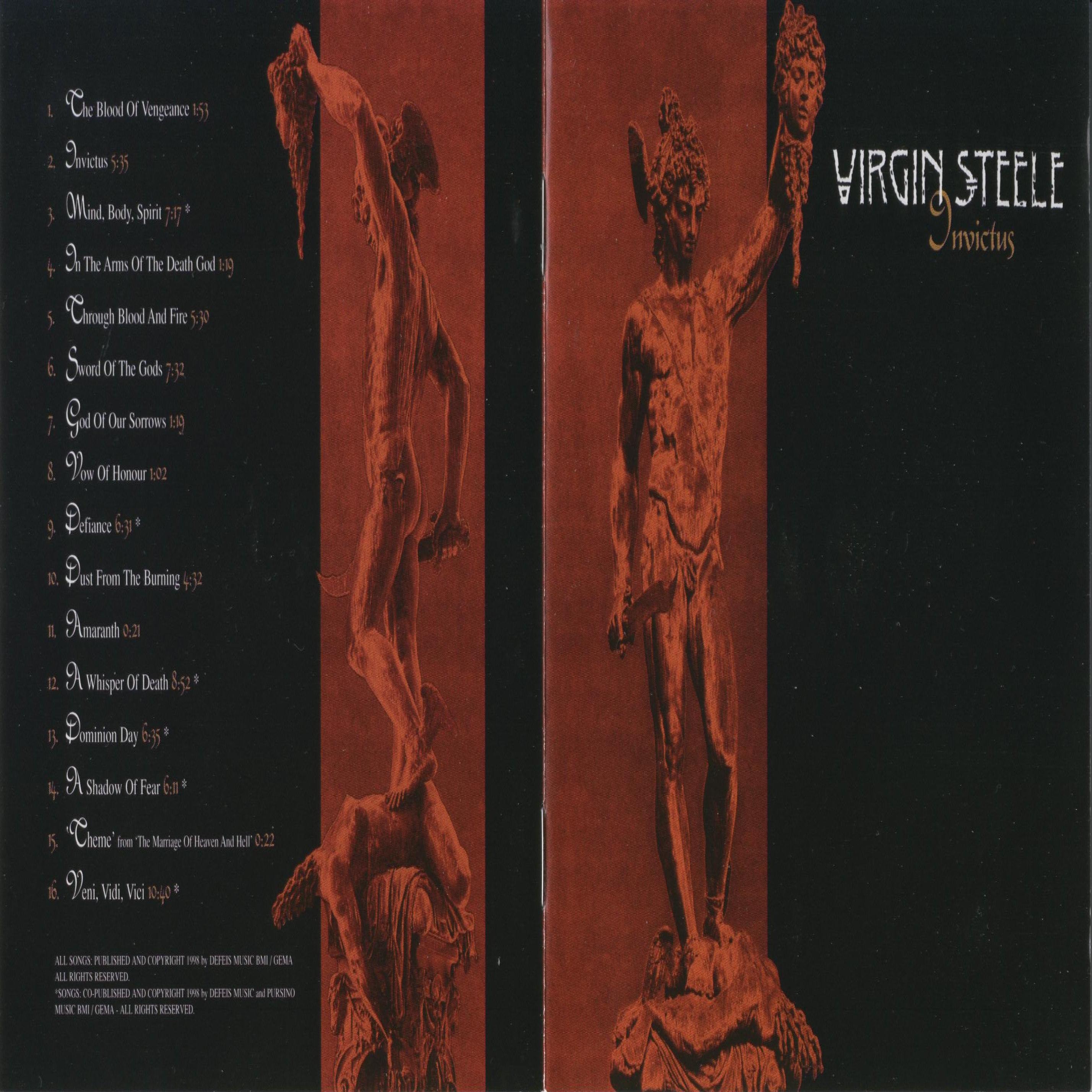 Virgin Steele - Invictus (1998)