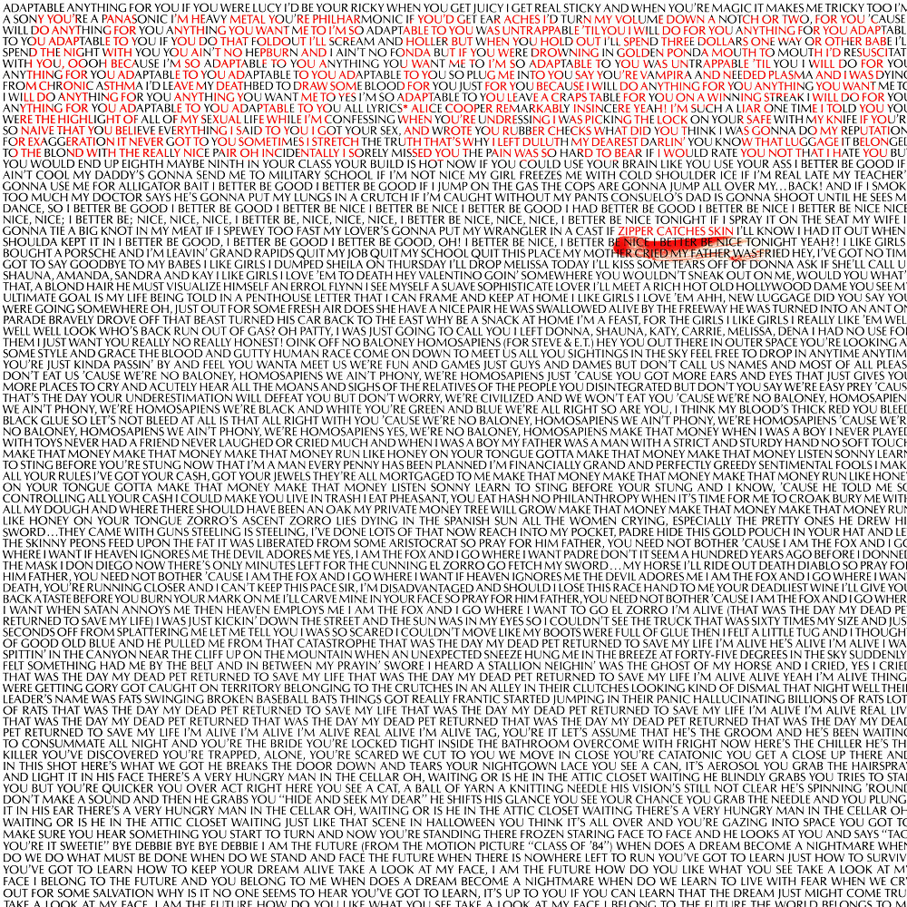 Alice Cooper - Zipper Catches Skin (1982)