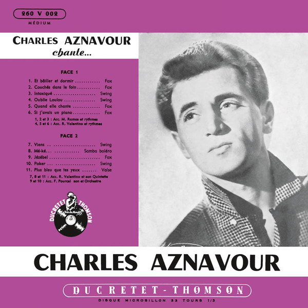 Charles Aznavour - Chante... Charles Aznavour (1953)