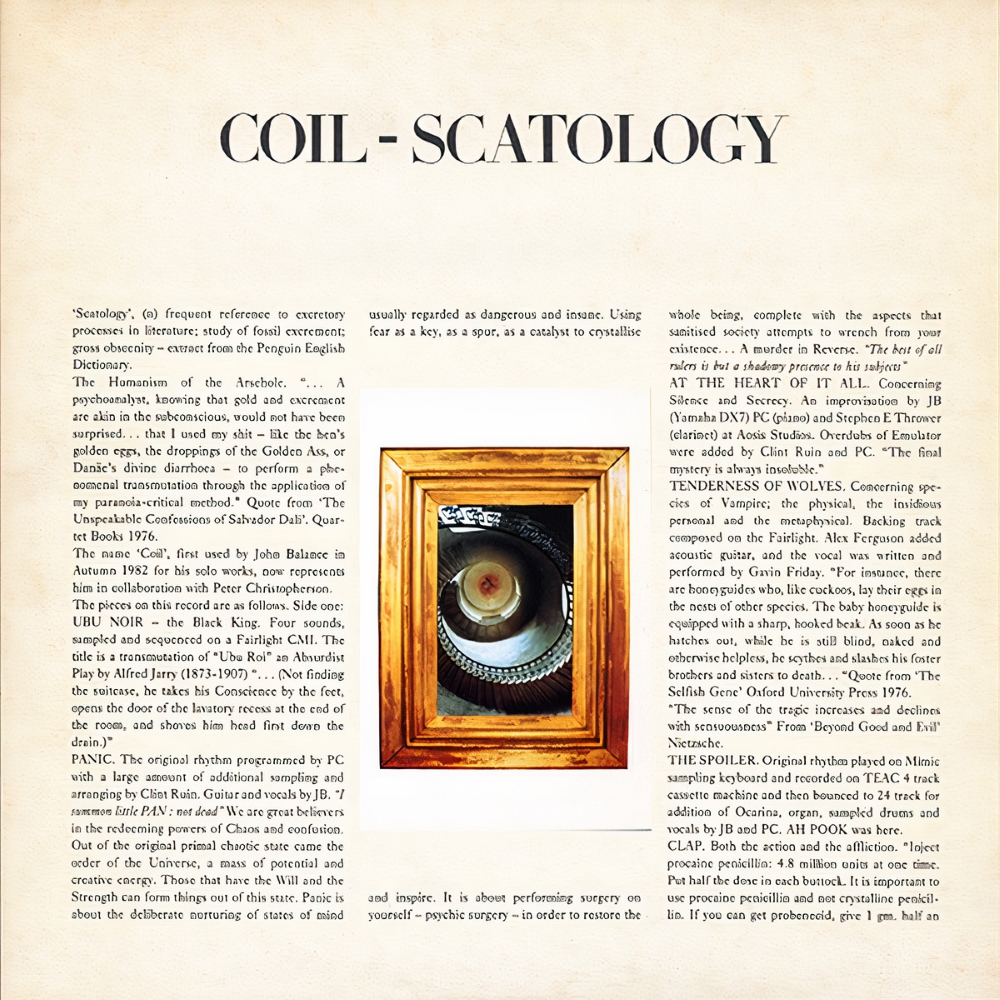 Coil - Scatology (1984)
