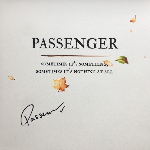 Passenger - Sometimes It's Something, Sometimes It's Nothing At All (2019)