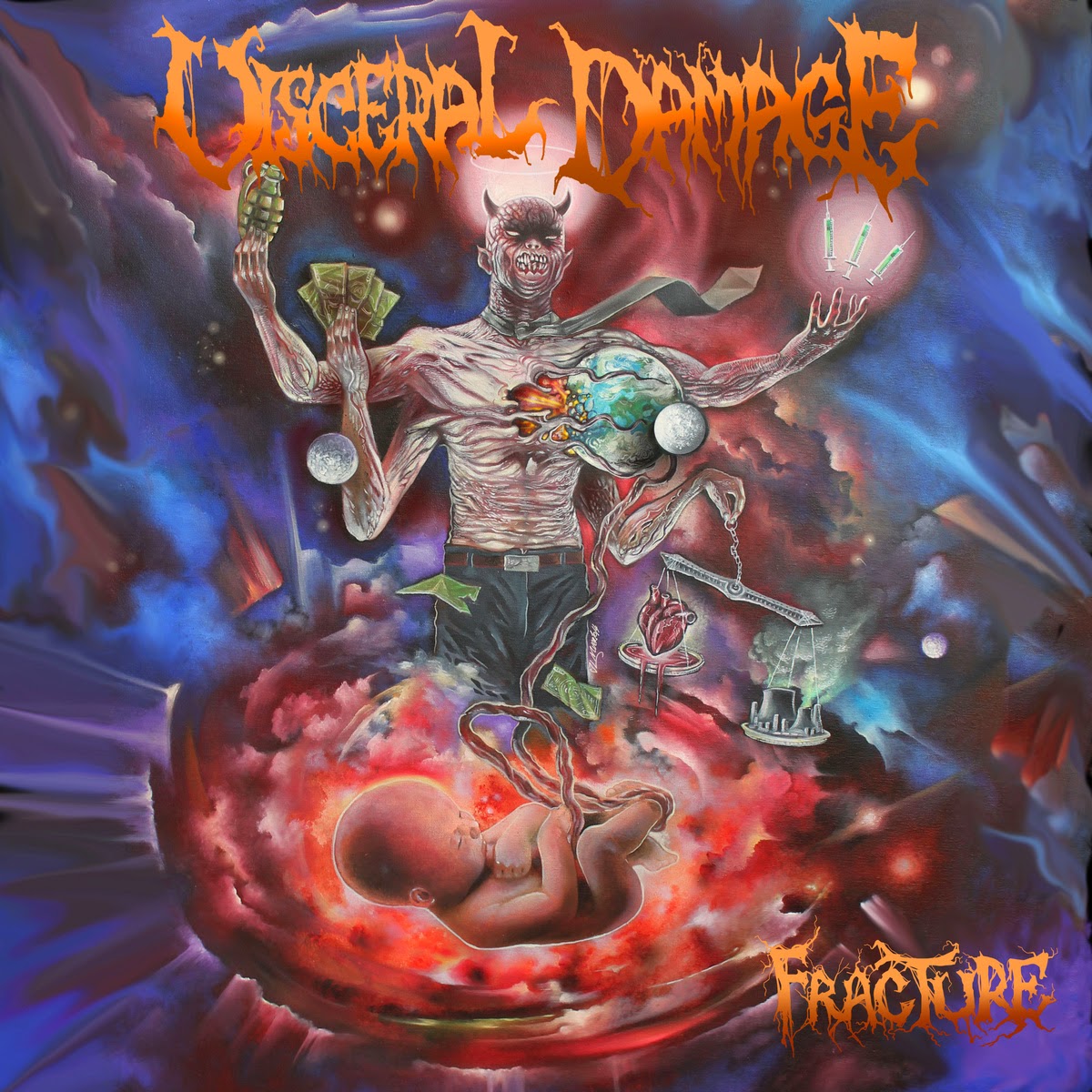 Visceral Damage - Fracture (2015)