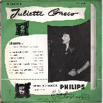 Juliette Gréco - Juliette Gréco Chante... - 2e Série (1953)